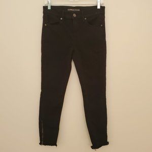 Express Mid Rise / Cropped Legging Jeans